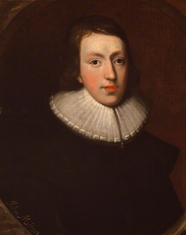 Portrét – John Milton
