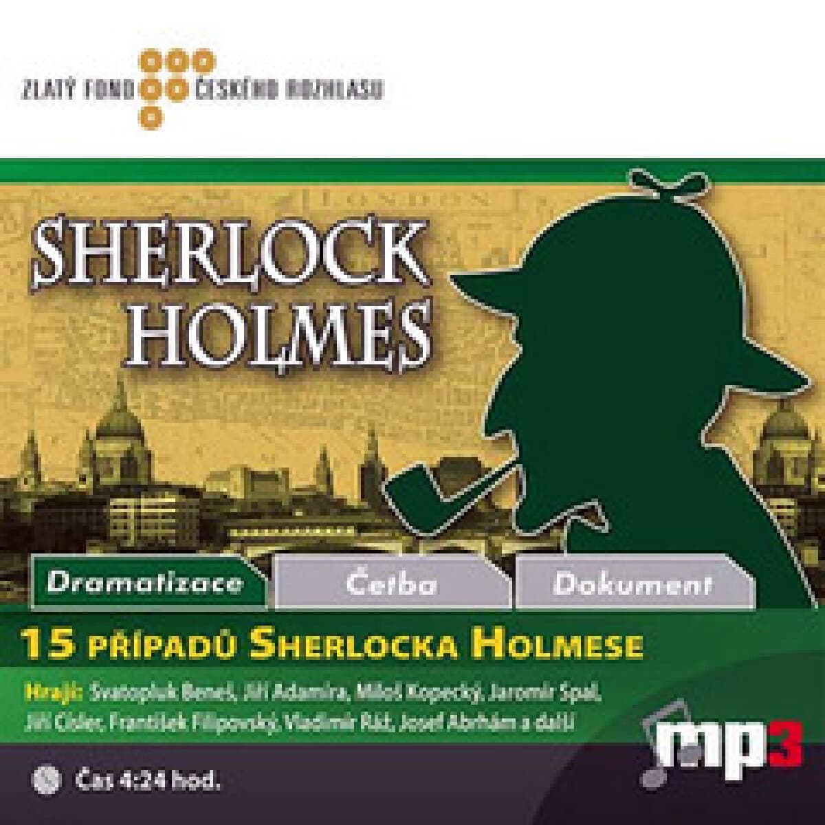 Obálka – 15 případů Sherlocka Holmese