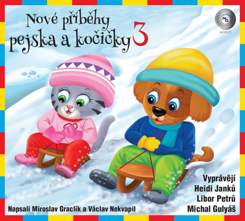 Obálka – Nové příběhy pejska a kočičky 3