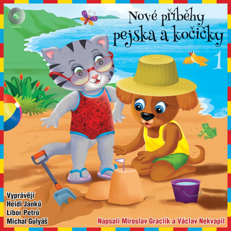Obálka – Nové příběhy pejska a kočičky
