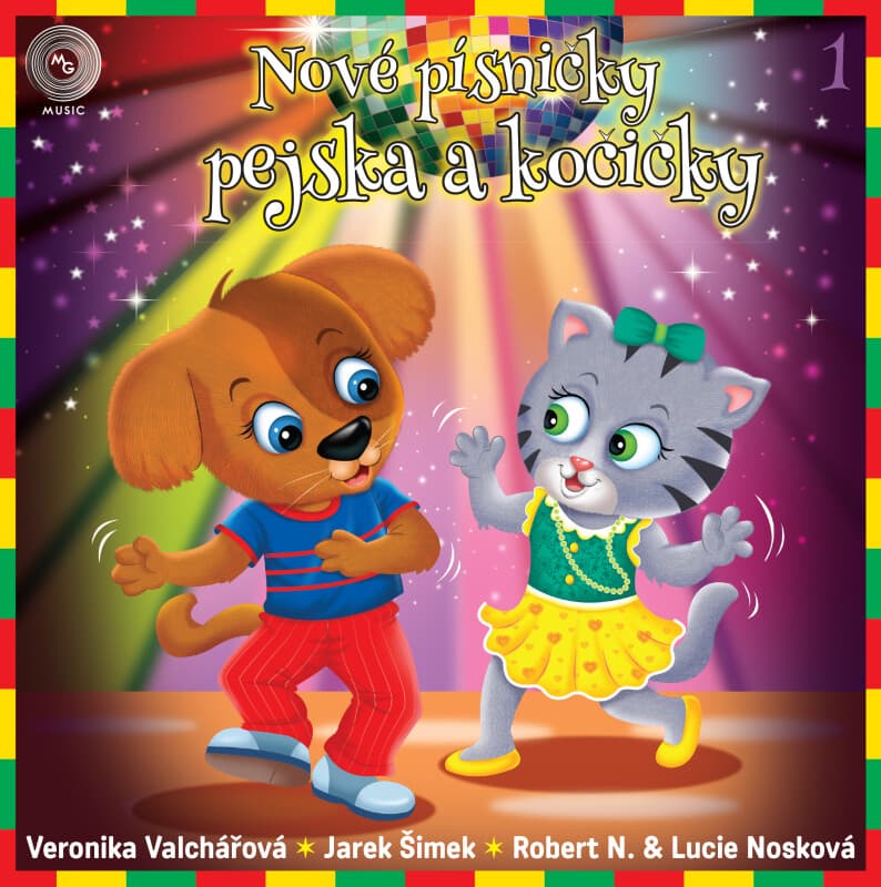Obálka – Nové písničky pejska a kočičky