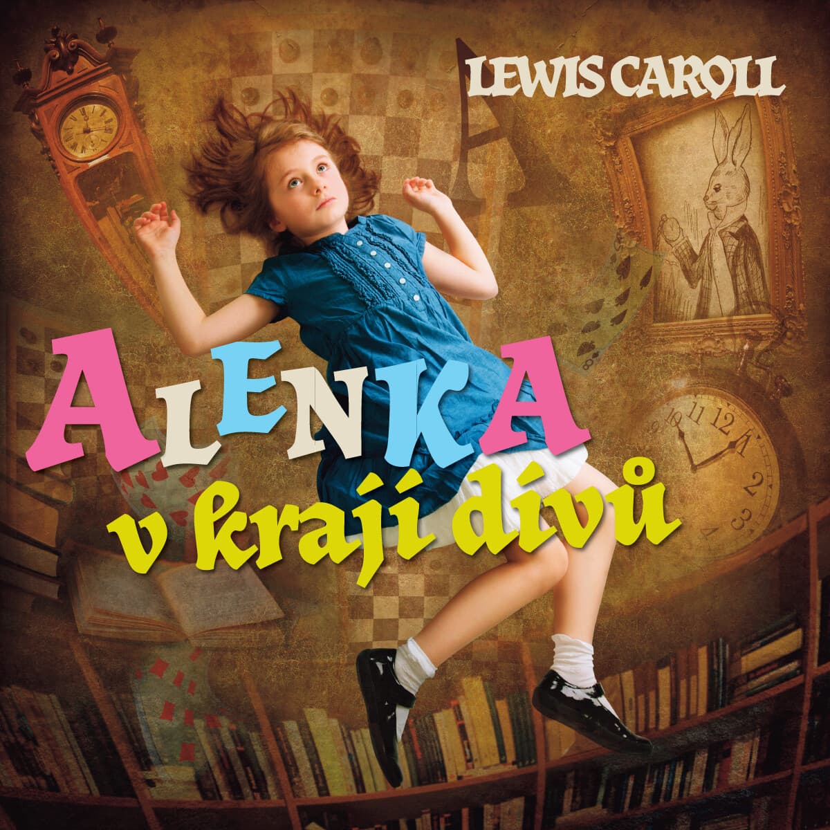 Obálka – Alenka v kraji divů