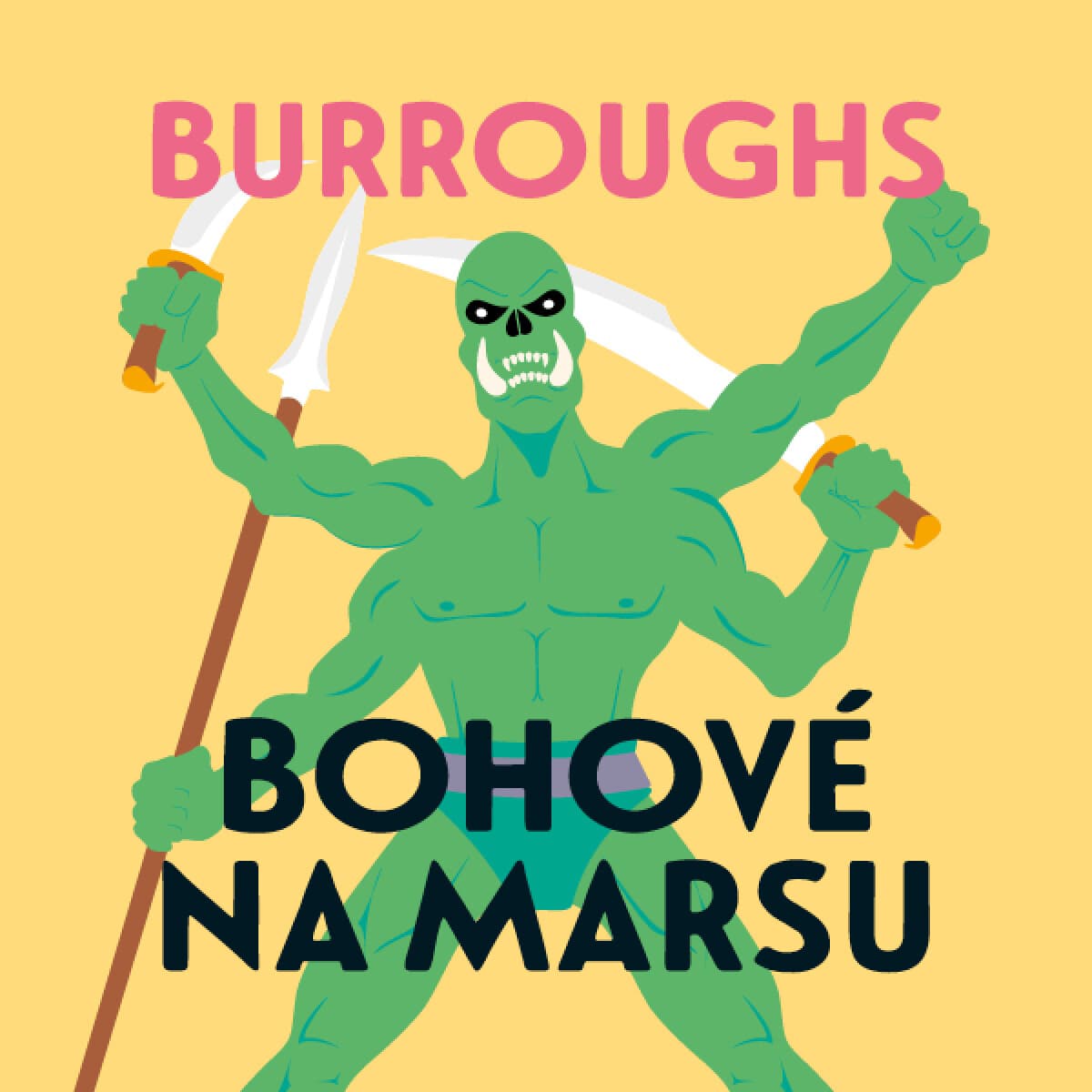 Obálka – Bohové na Marsu