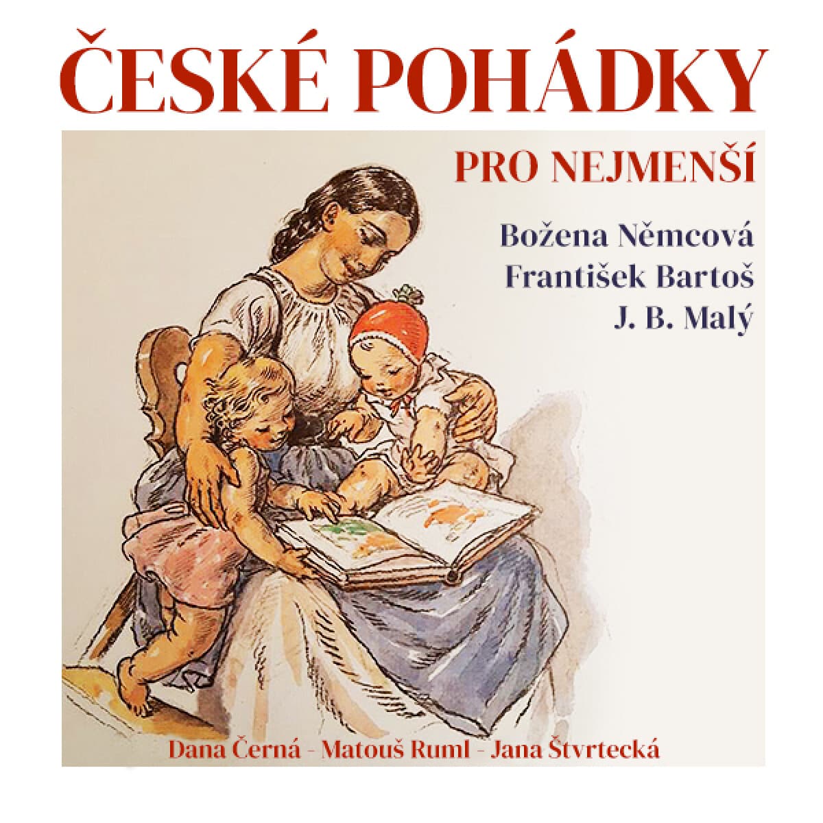 Obálka – České pohádky pro nejmenší