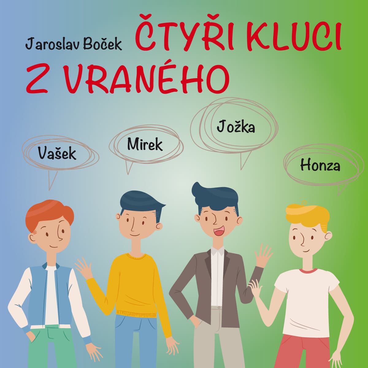 Obálka – Čtyři kluci z Vraného