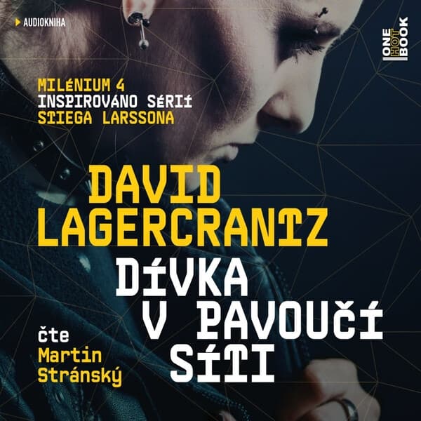 Obálka – Dívka v pavoučí síti