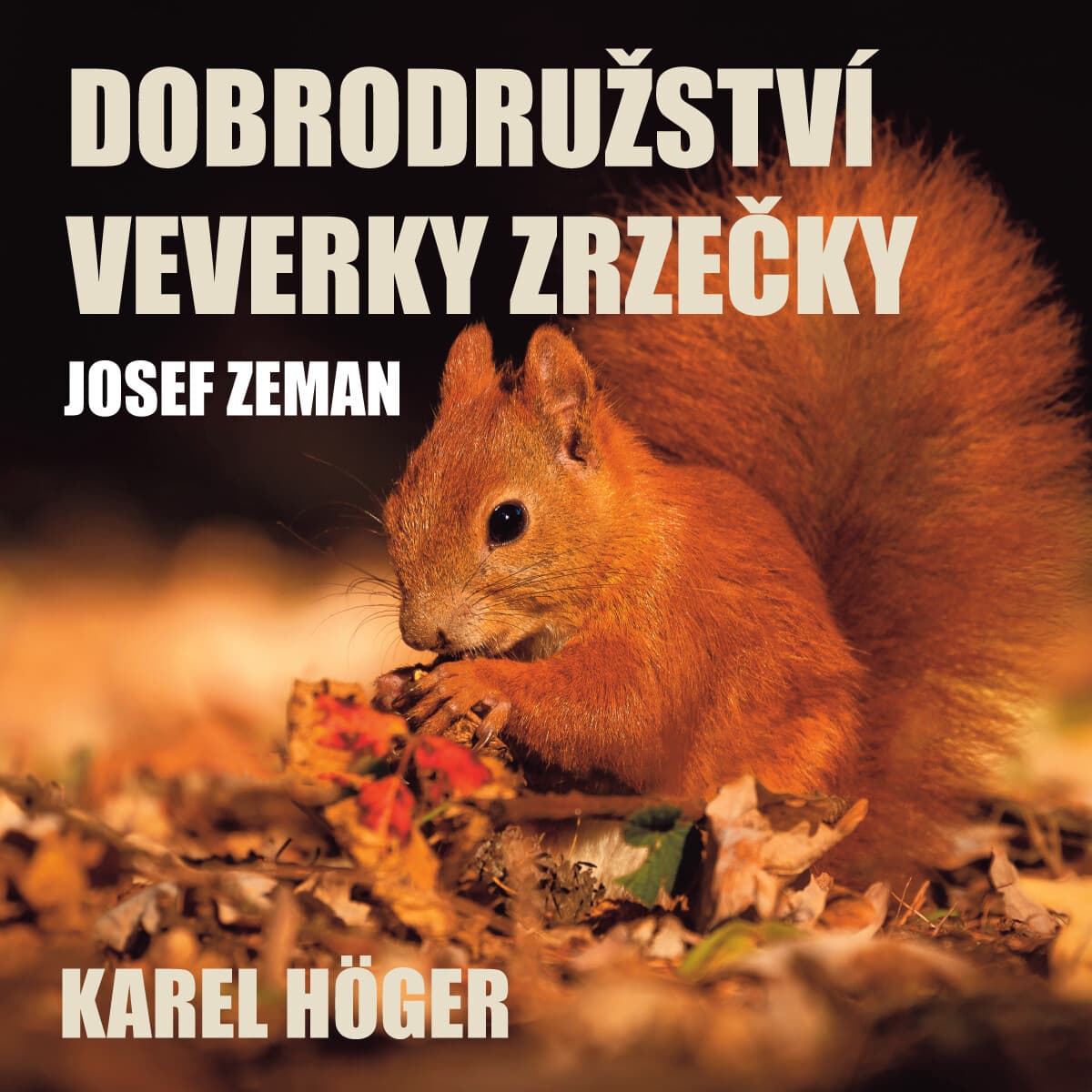 Obálka – Dobrodružství veverky Zrzečky (Karel Höger)