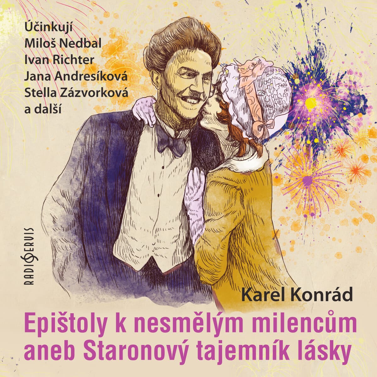 Obálka – Epištoly k nesmělým milencům aneb Staronový tajemník lásky
