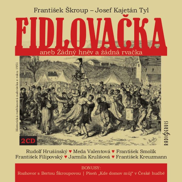 Obálka – Fidlovačka aneb Žádný hněv a žádná rvačka