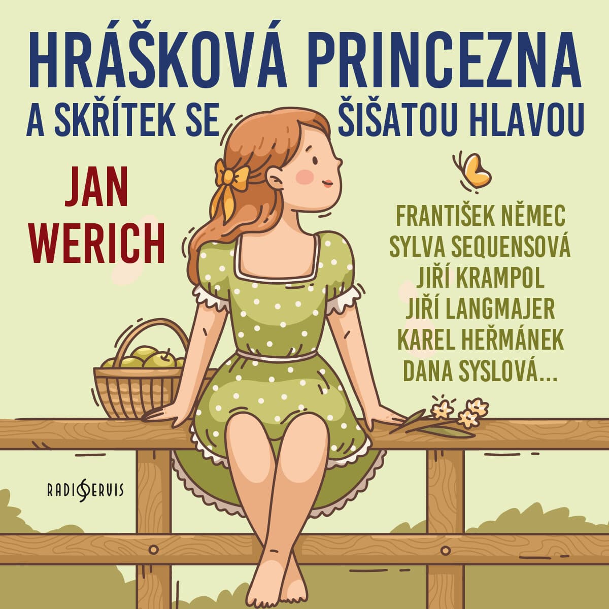 Obálka – Hrášková princezna a skřítek se šišatou hlavou
