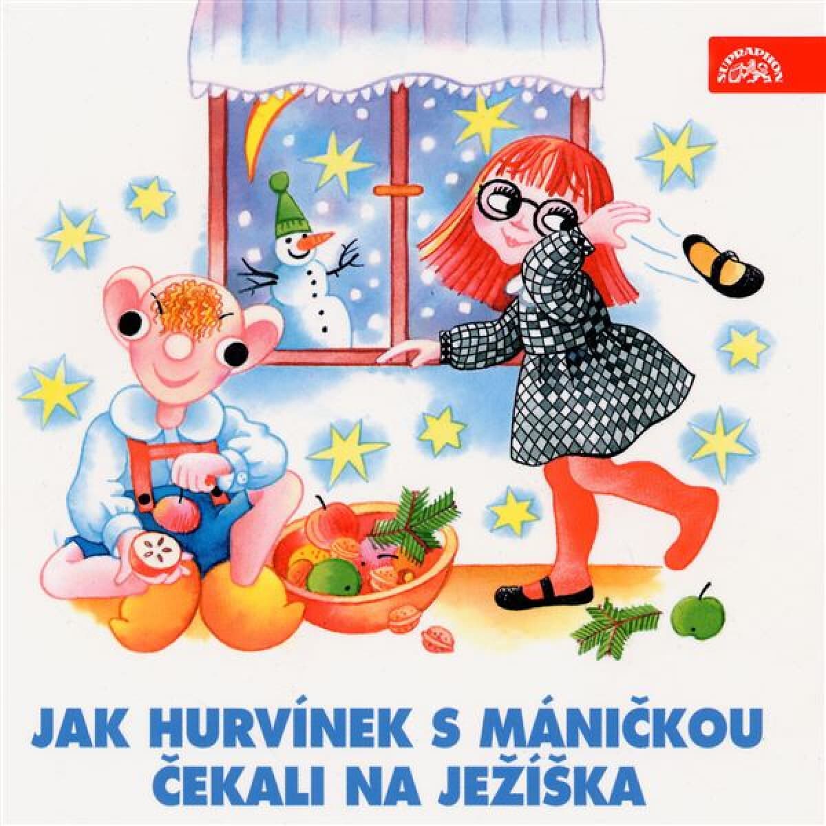 Obálka – Jak Hurvínek s Máničkou čekali na Ježíška