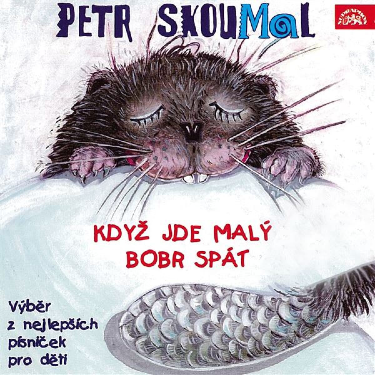 Obálka – Když jde malý bobr spát. Písničky pro děti