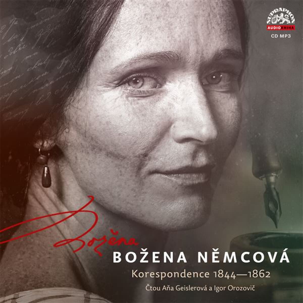 Obálka – Božena Němcová: Korespondence 1844-1862