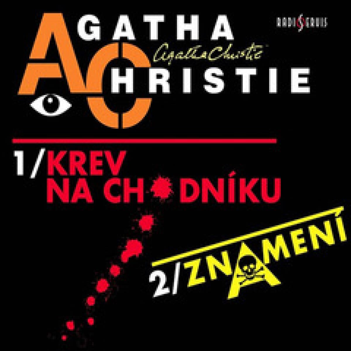 Obálka – Krev na chodníku / Znamení
