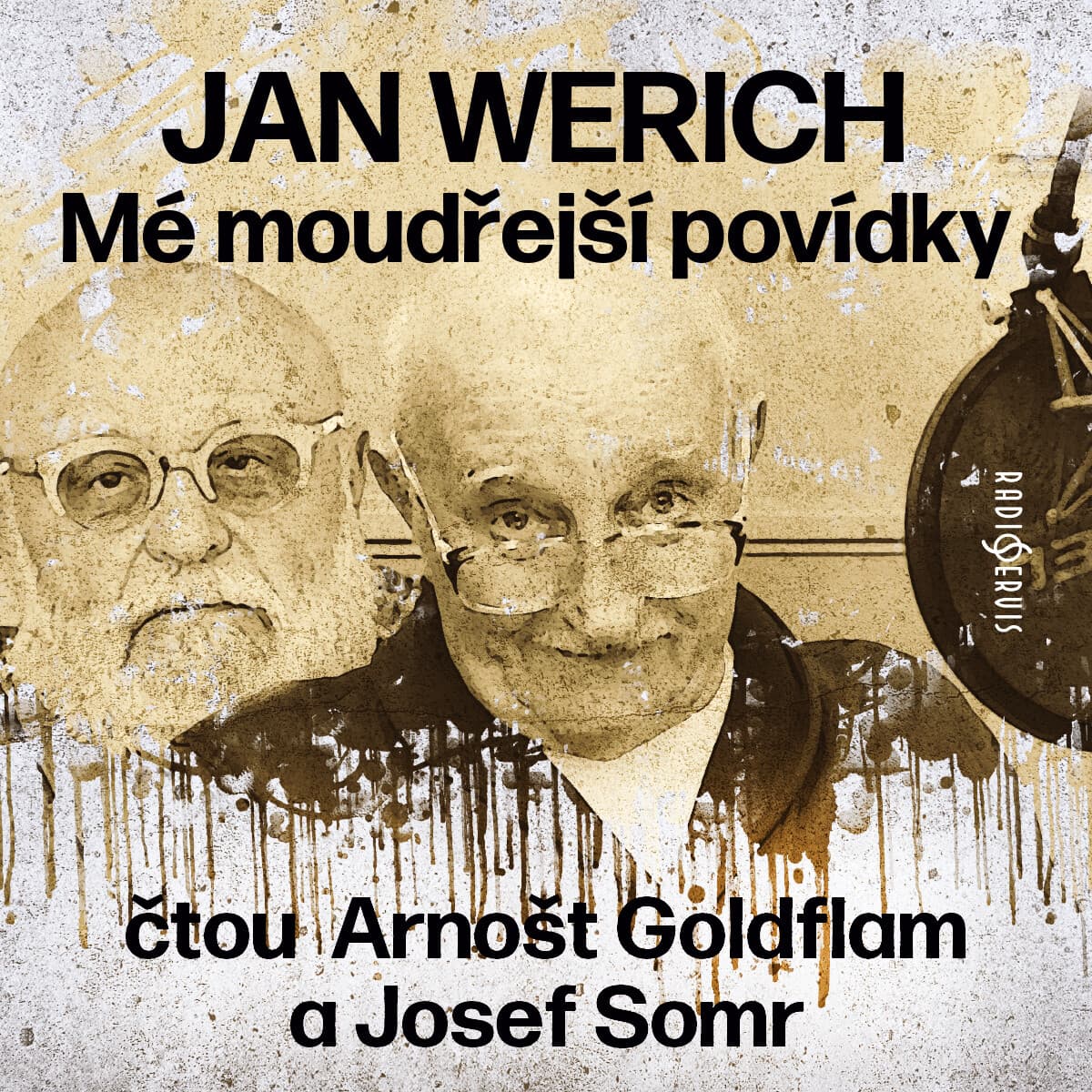 Obálka – Mé moudřejší povídky (čtou Arnošt Goldflam a Josef Somr)