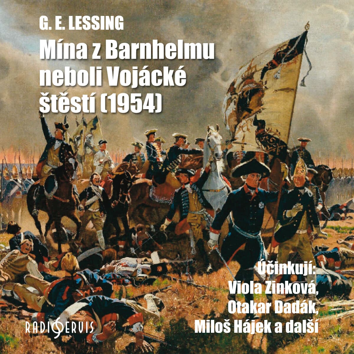 Obálka – Mína z Barnhelmu neboli Vojácké štěstí (1954)
