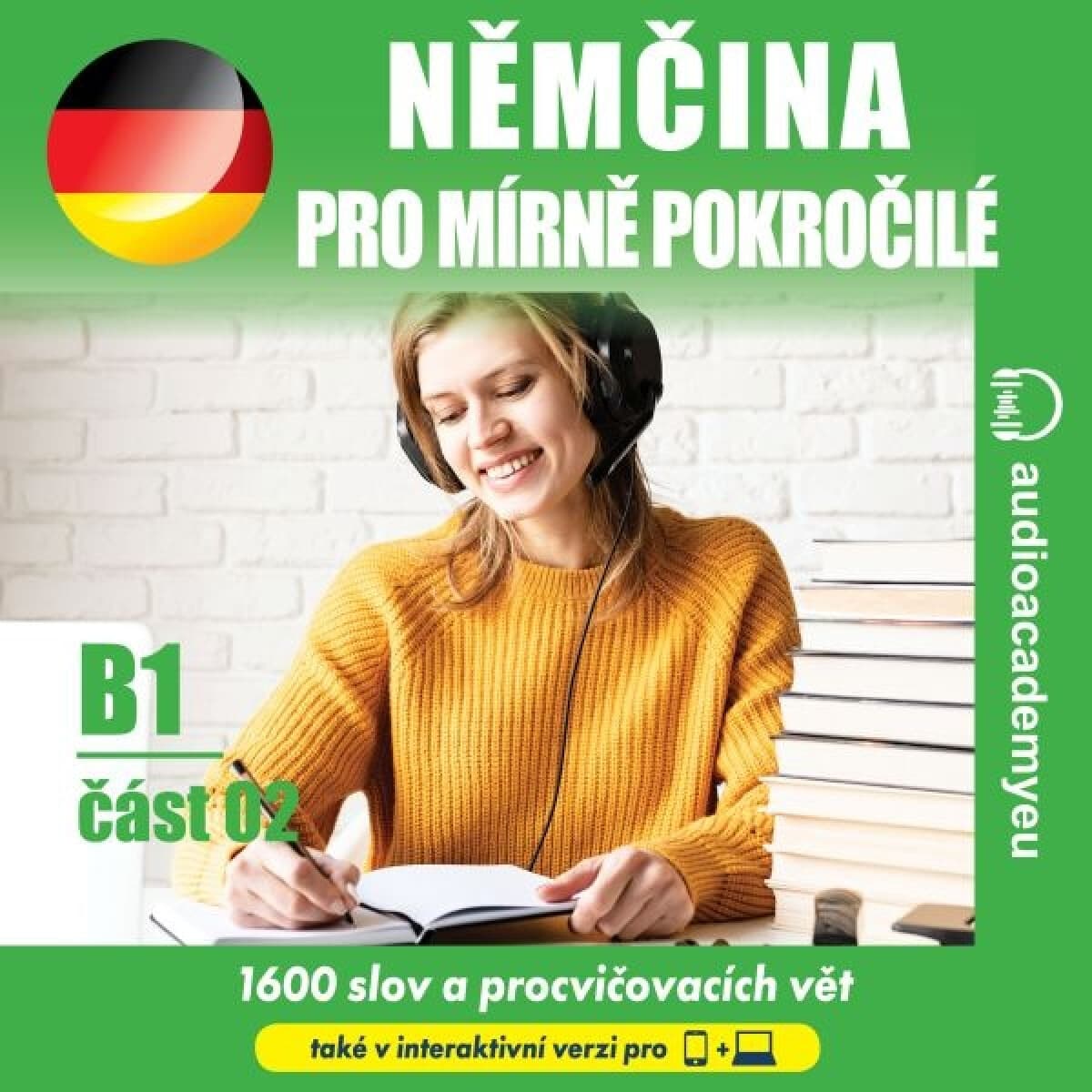 Obálka – Němčina pro mírně pokročilé B1, část 2