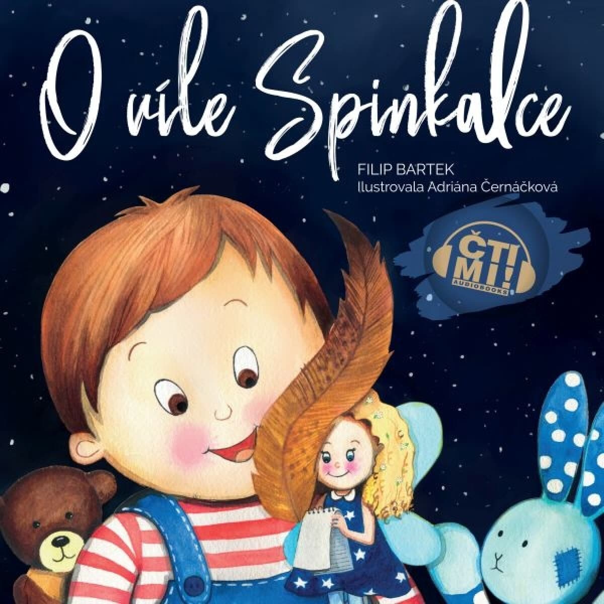 Obálka – O víle Spinkalce