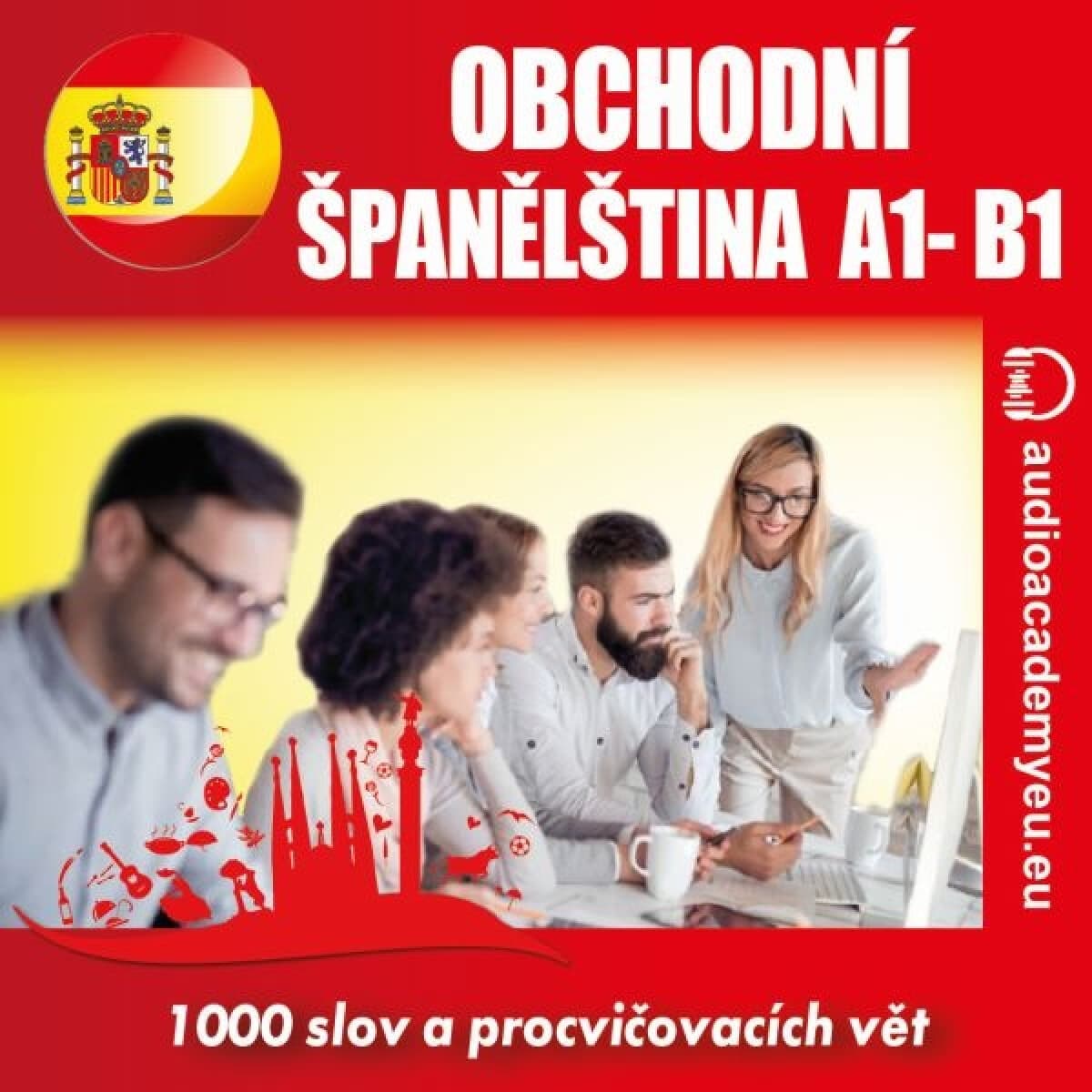Obálka – Obchodní španělština A1 - B1