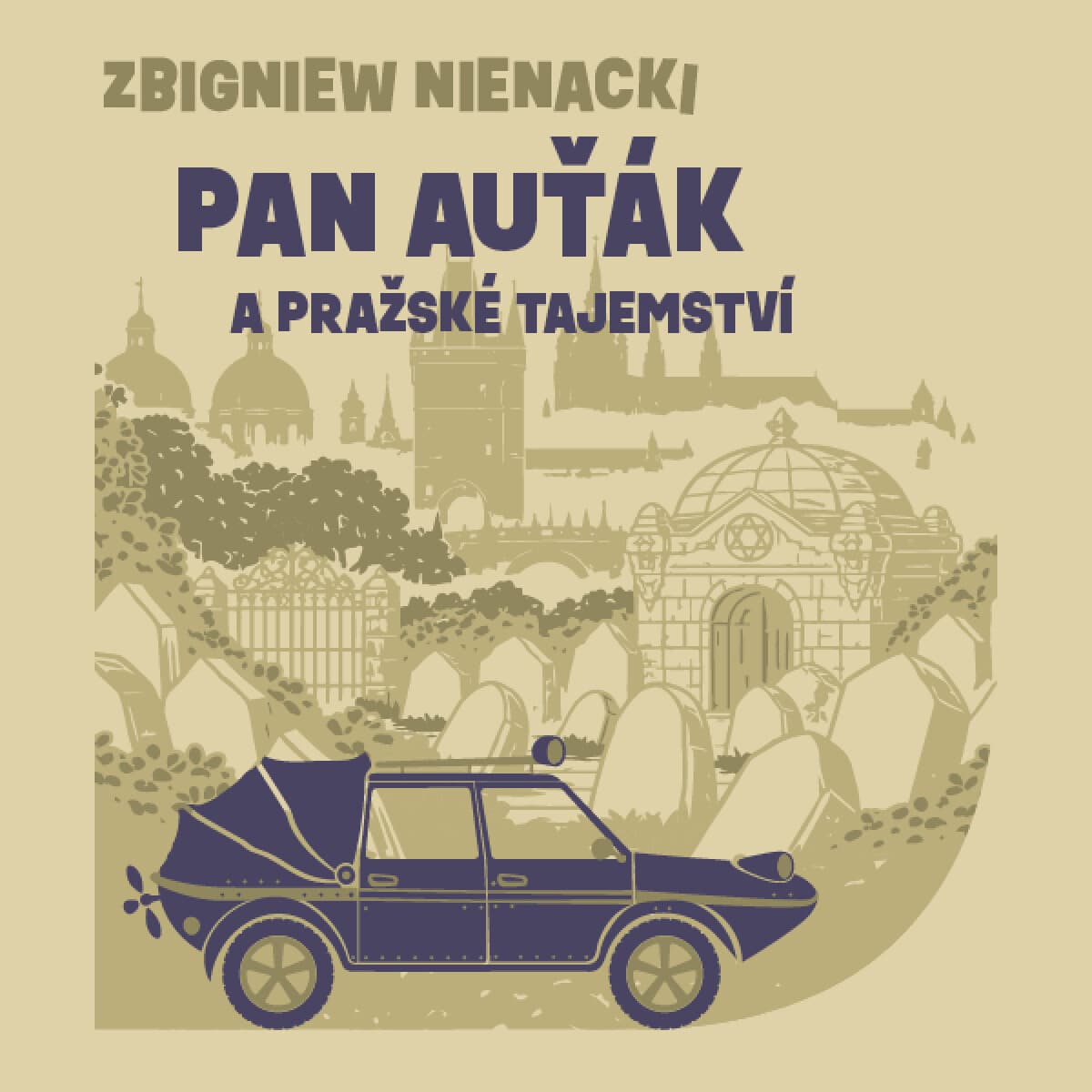 Obálka – Pan Auťák a pražské tajemství