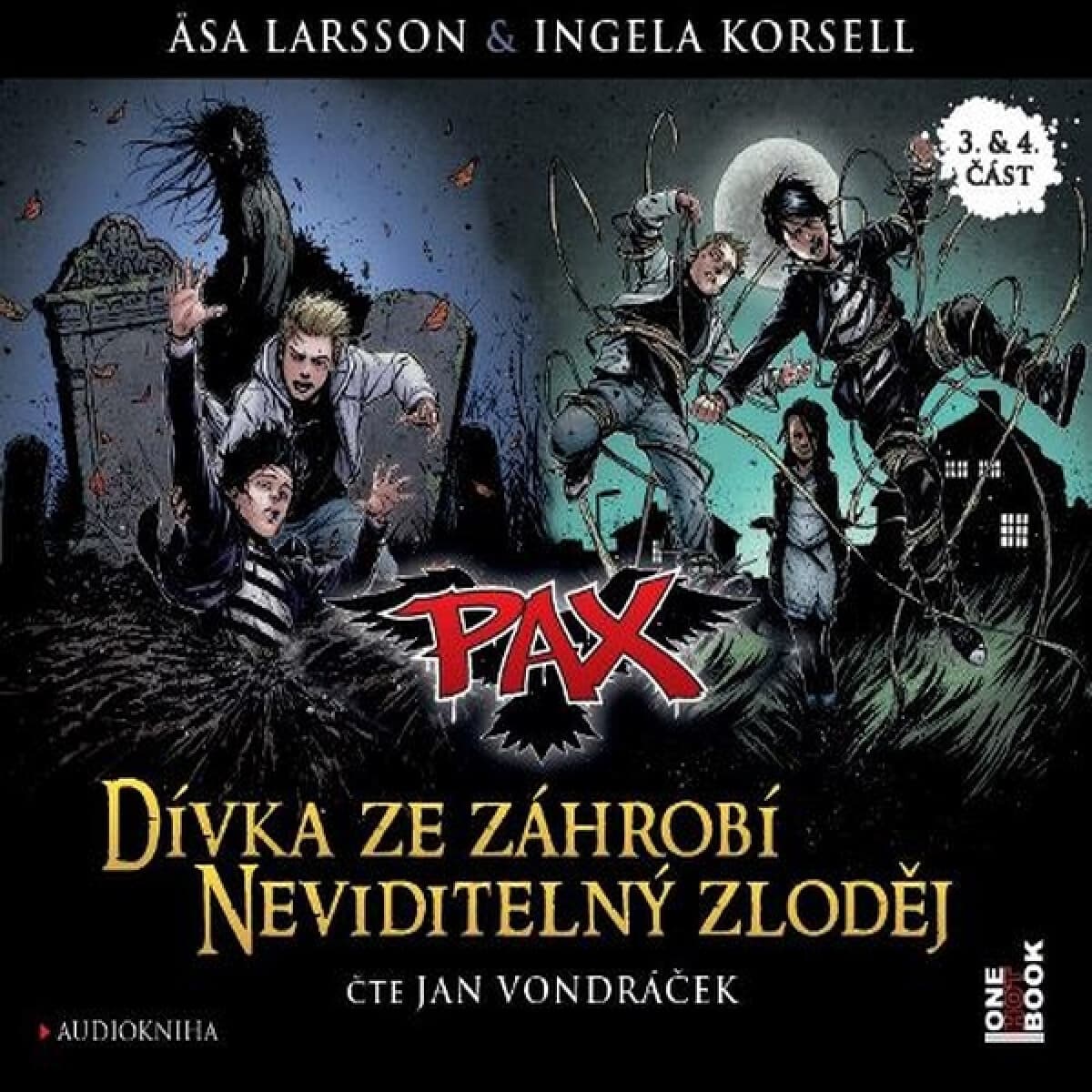Obálka – PAX 3/4: Dívka ze záhrobí & Neviditelný zloděj