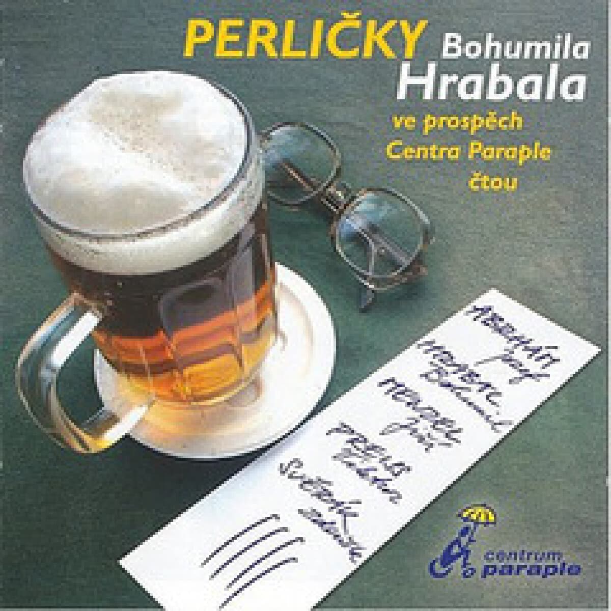 Obálka – Perličky Bohumila Hrabala