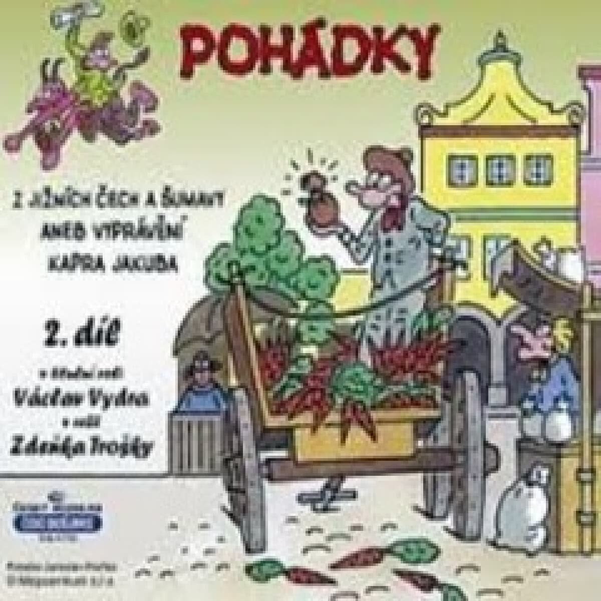 Obálka – Pohádky z jižních Čech a Šumavy 2 aneb vyprávění kapra Jakuba