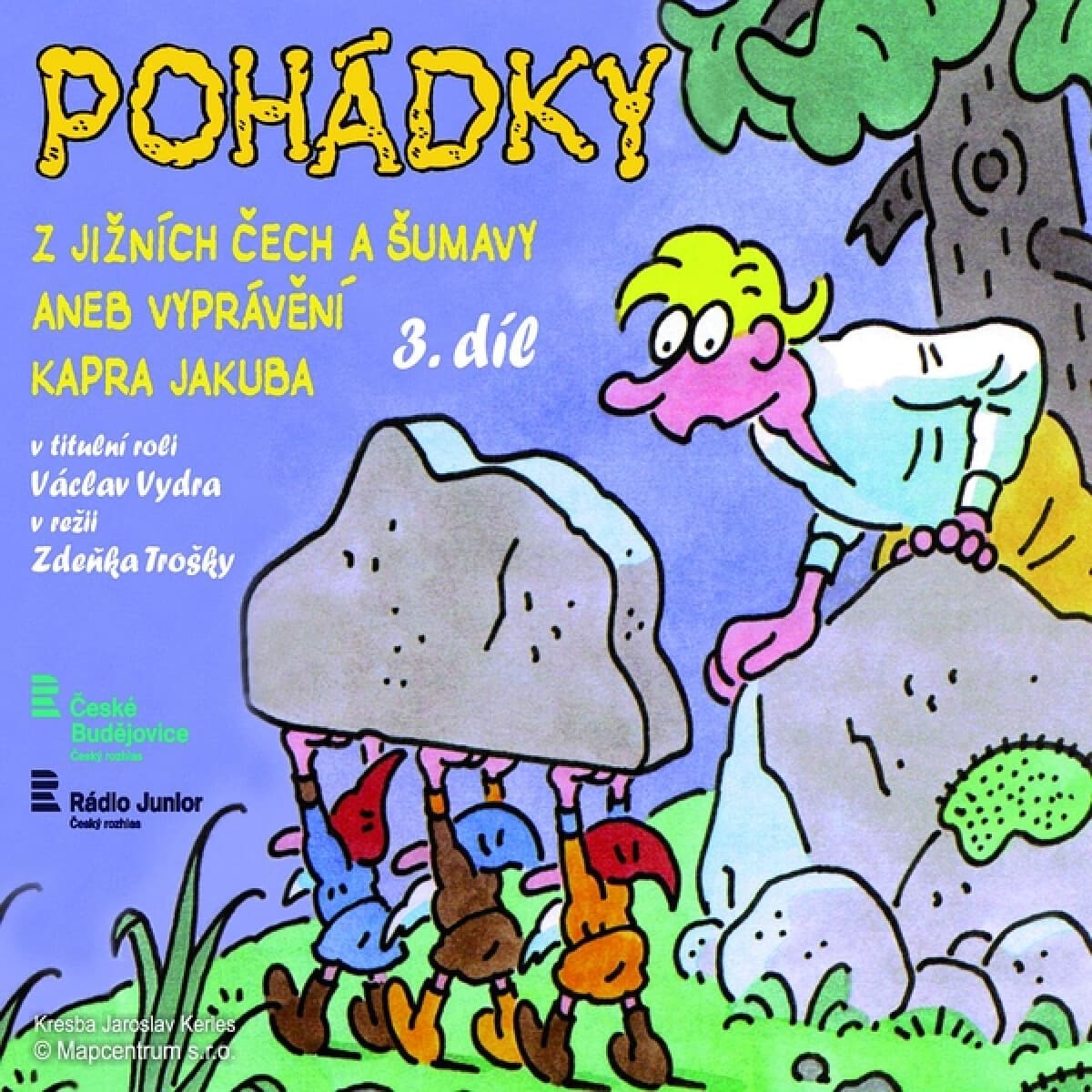 Obálka – Pohádky z jižních Čech a Šumavy aneb vyprávění kapra Jakuba 3