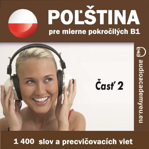 Obálka – Poľština pre mierne pokročilých B1 - časť 2