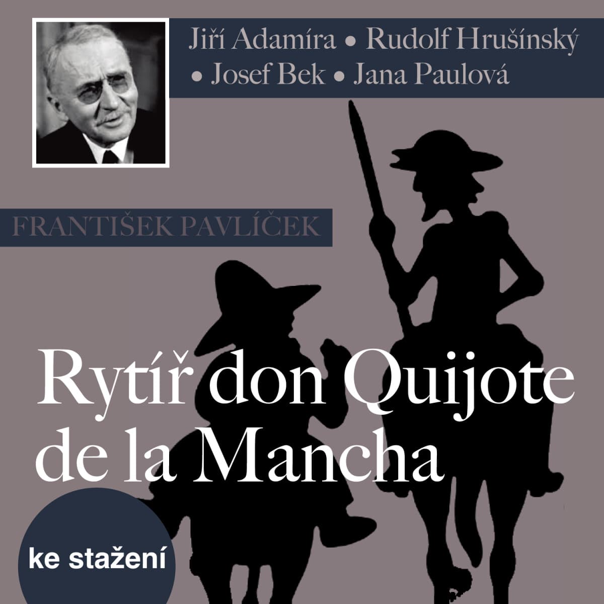 Obálka – Rytíř don Quijote de la Mancha