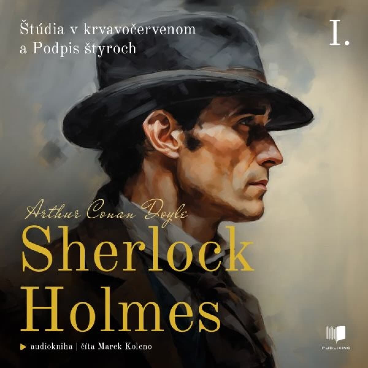 Obálka – Sherlock Holmes: Štúdia v krvavočervenom a Podpis štyroch