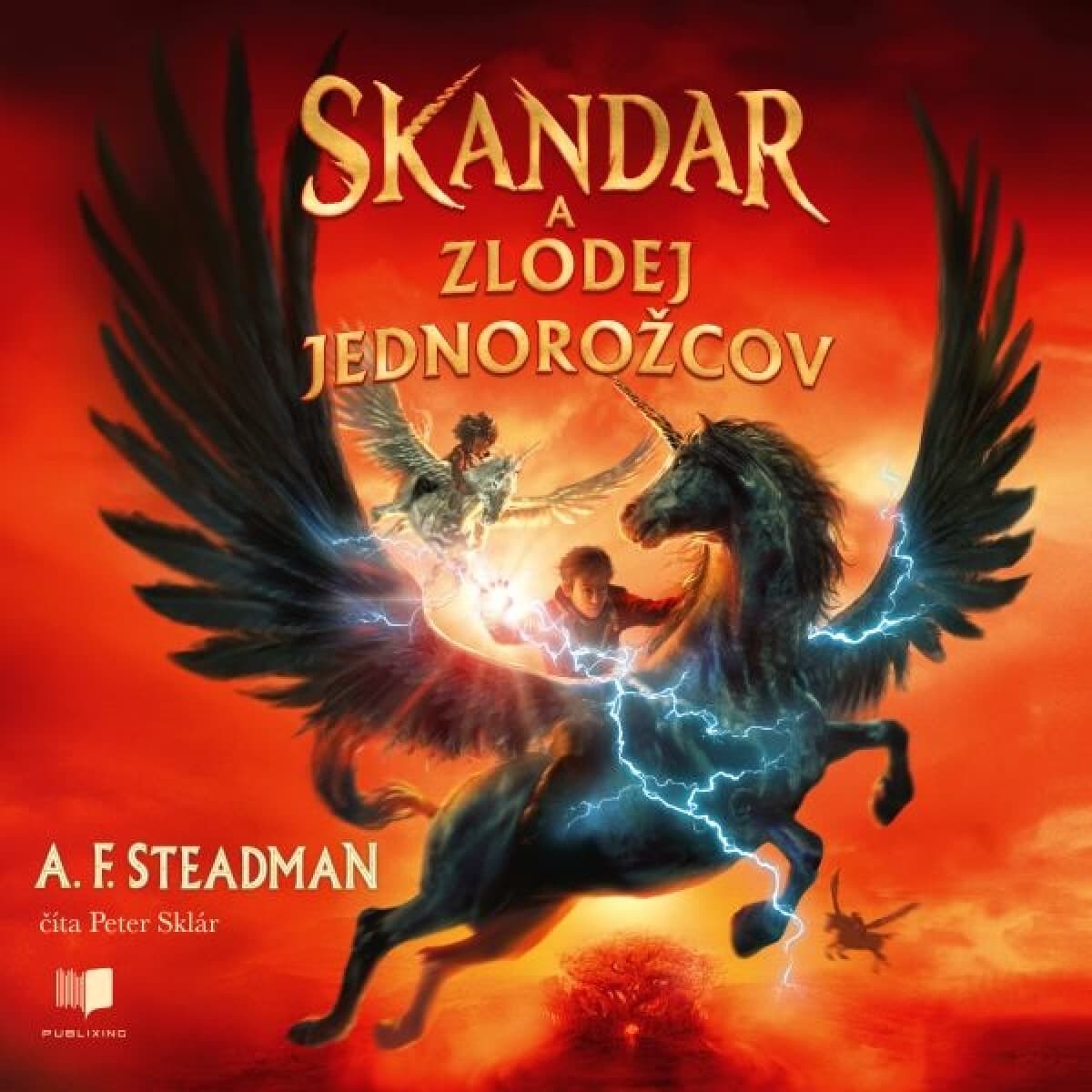 Obálka – Skandar a zlodej jednorožcov