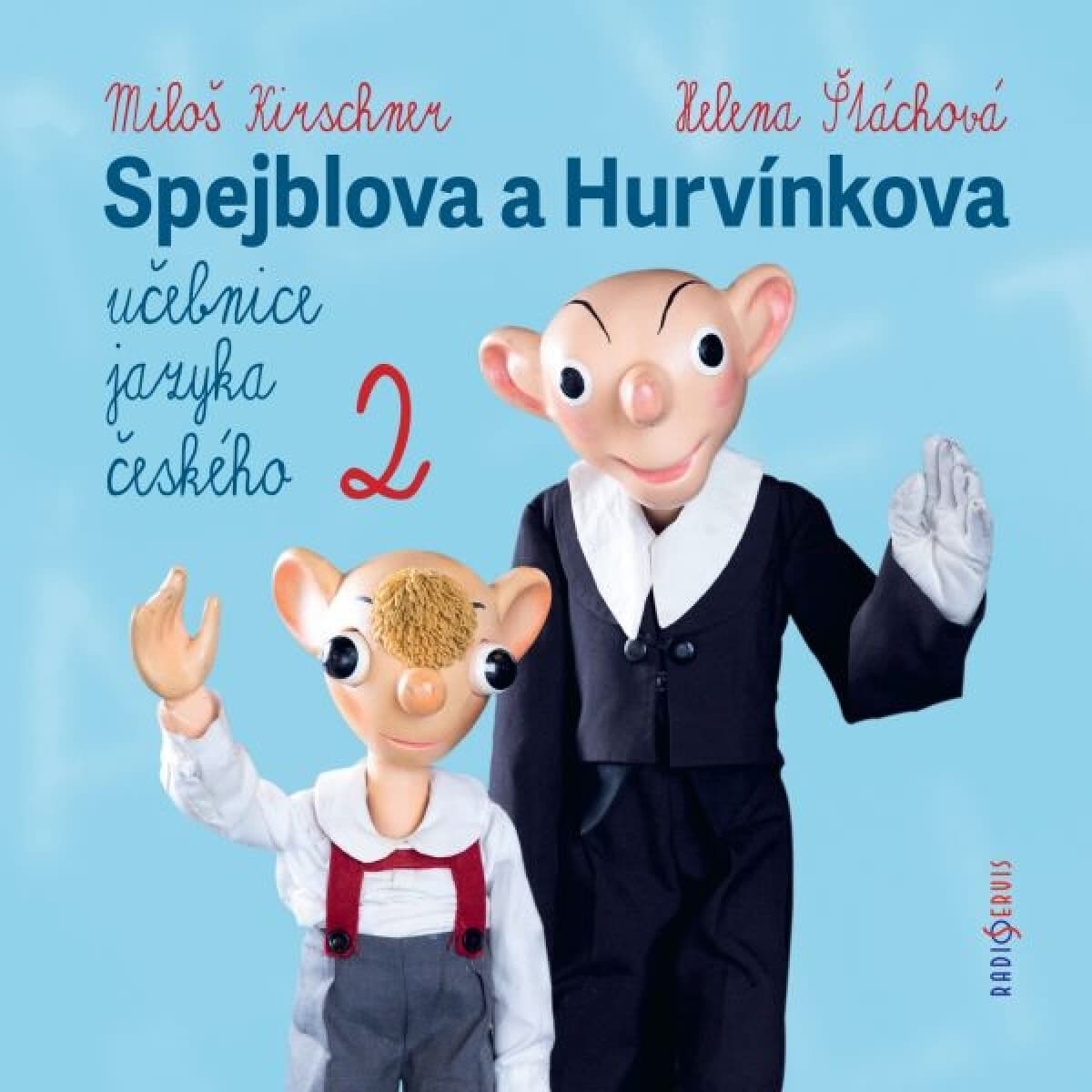 Obálka – Spejblova a Hurvínkova učebnice jazyka českého 2