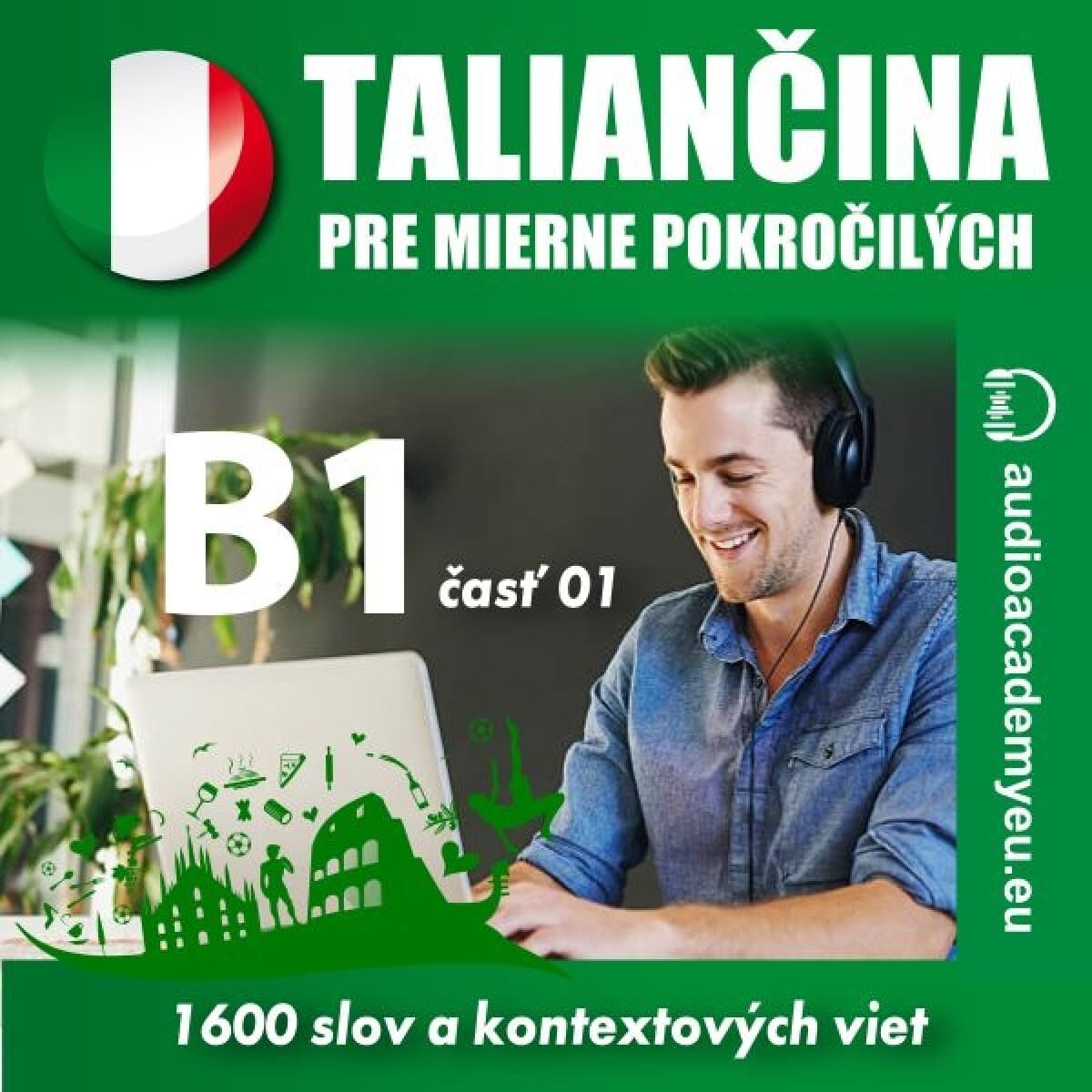 Obálka – Taliančina pre mierne pokročilých B1