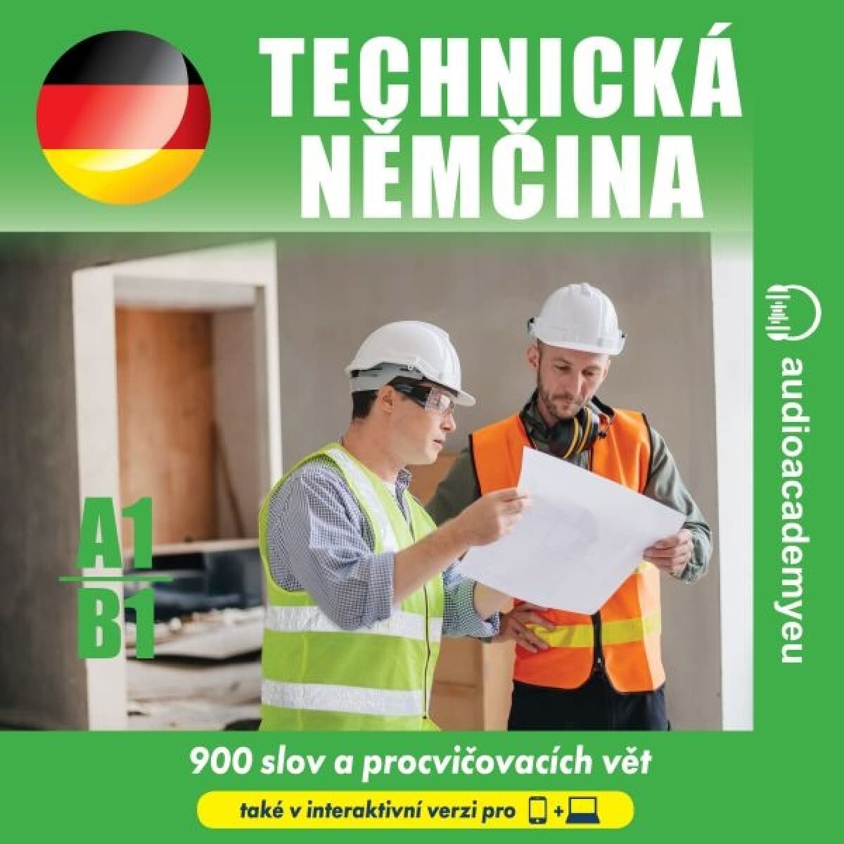 Obálka – Technická němčina A1 - B1