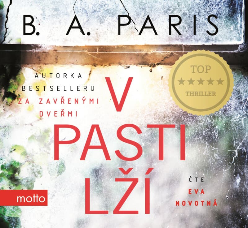 Obálka – V pasti lží (poškozené)